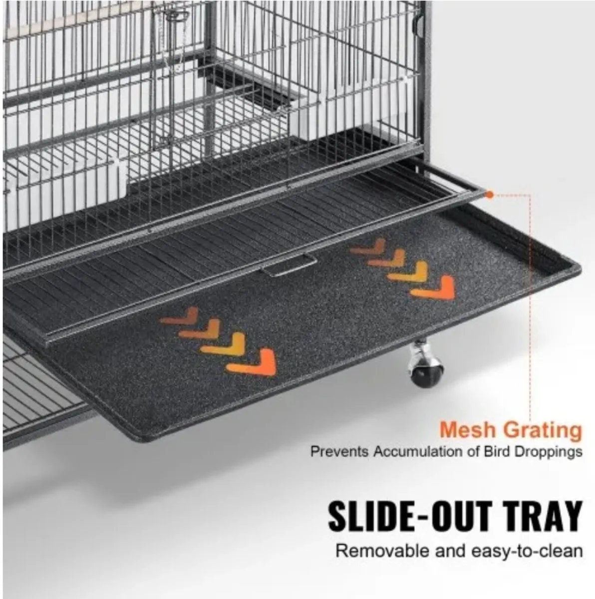 Lovebirds & XL Birdcage - Image 3