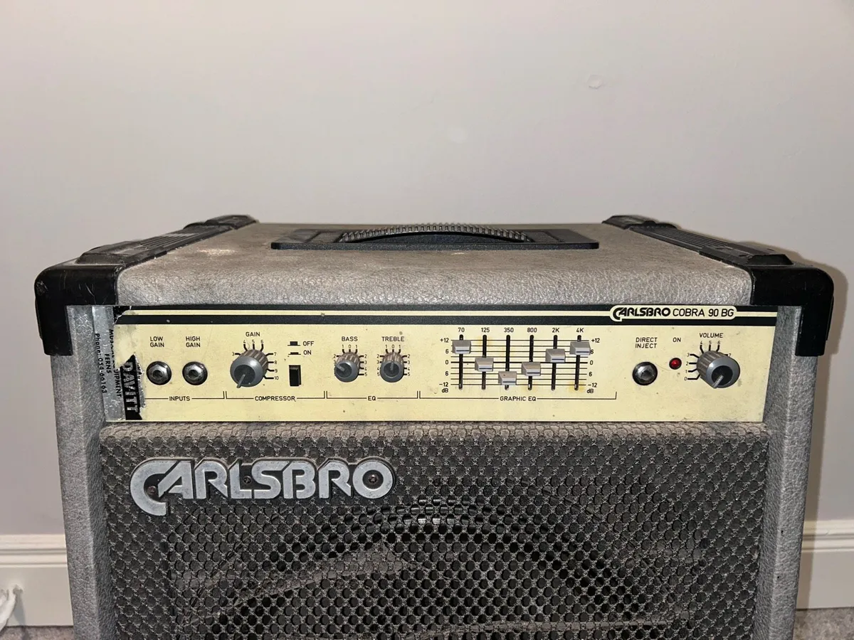Carlsbro Cobra 90 BG Bass Amp - Image 2