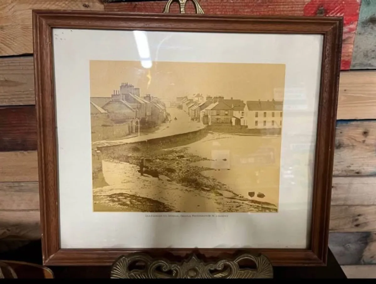 Vintage framed image of  Dunfanaghy - Image 2