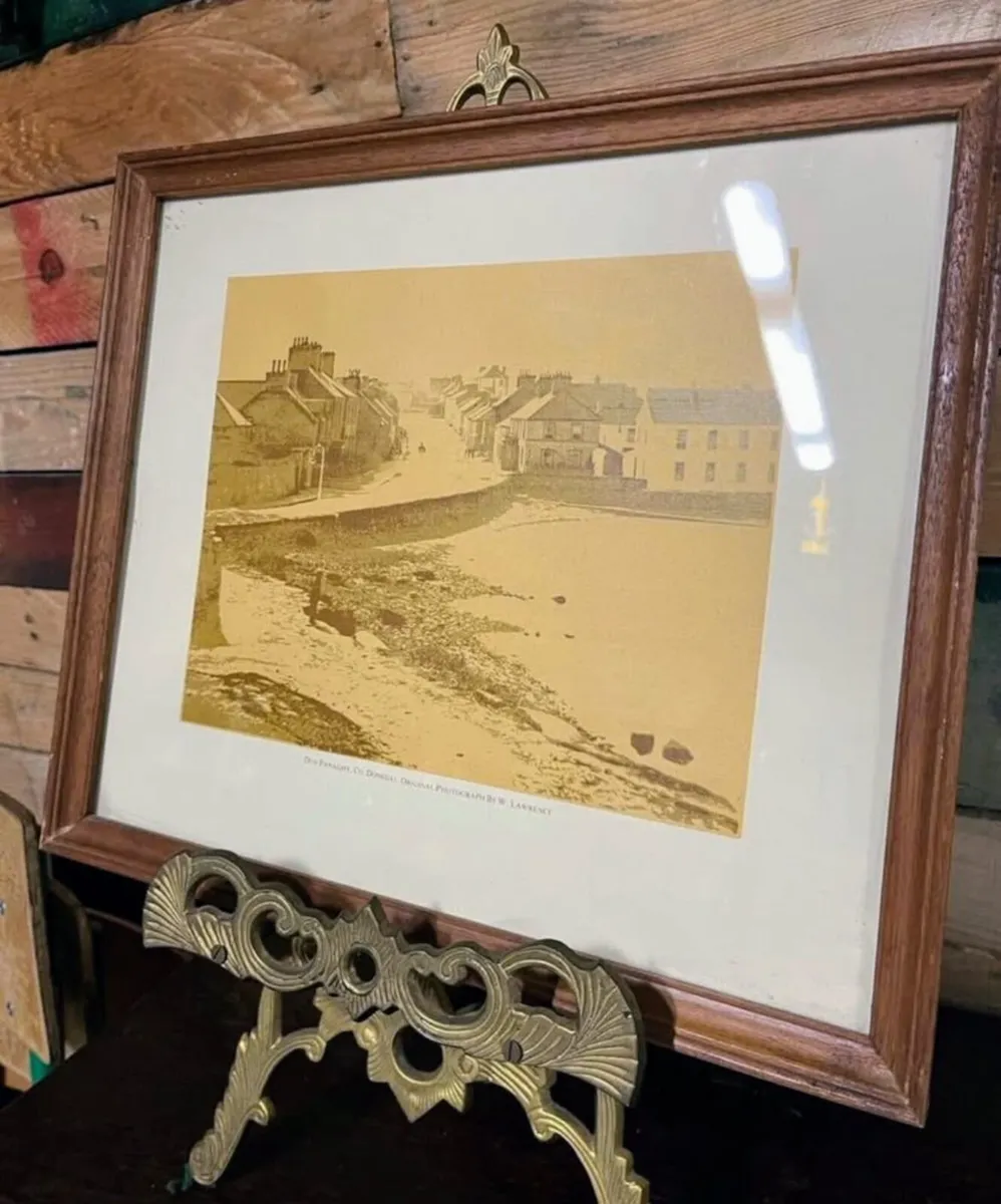 Vintage framed image of  Dunfanaghy - Image 3