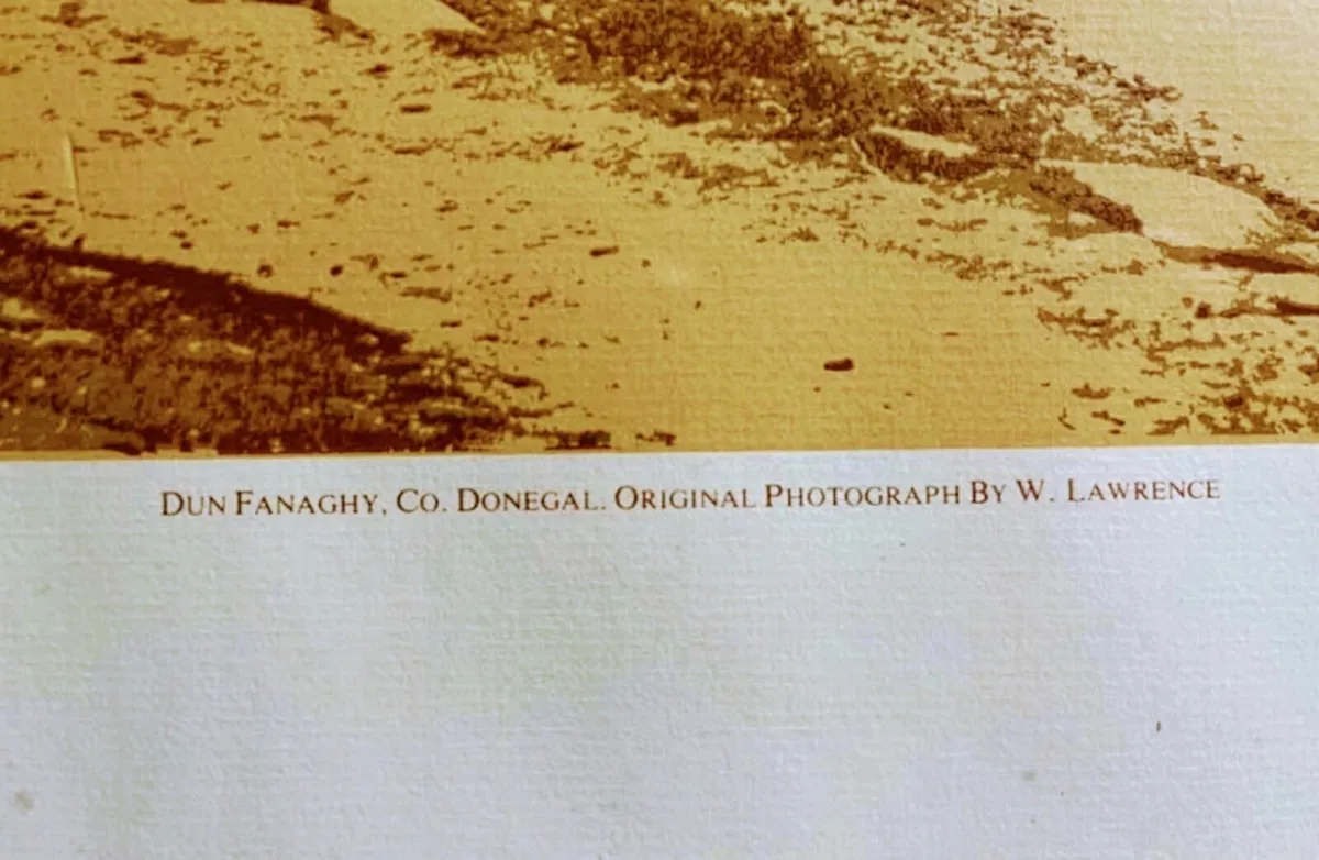 Vintage framed image of  Dunfanaghy - Image 4