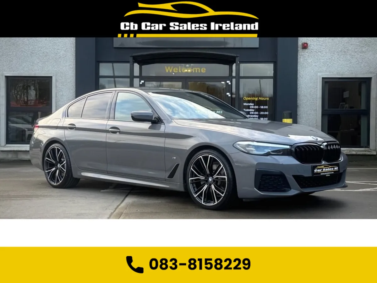 BMW 5-Series 2.0 520d MHT M Sport Saloon 4dr Diese - Image 1