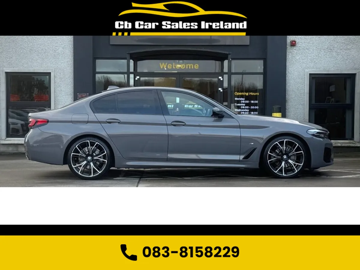 BMW 5-Series 2.0 520d MHT M Sport Saloon 4dr Diese - Image 3