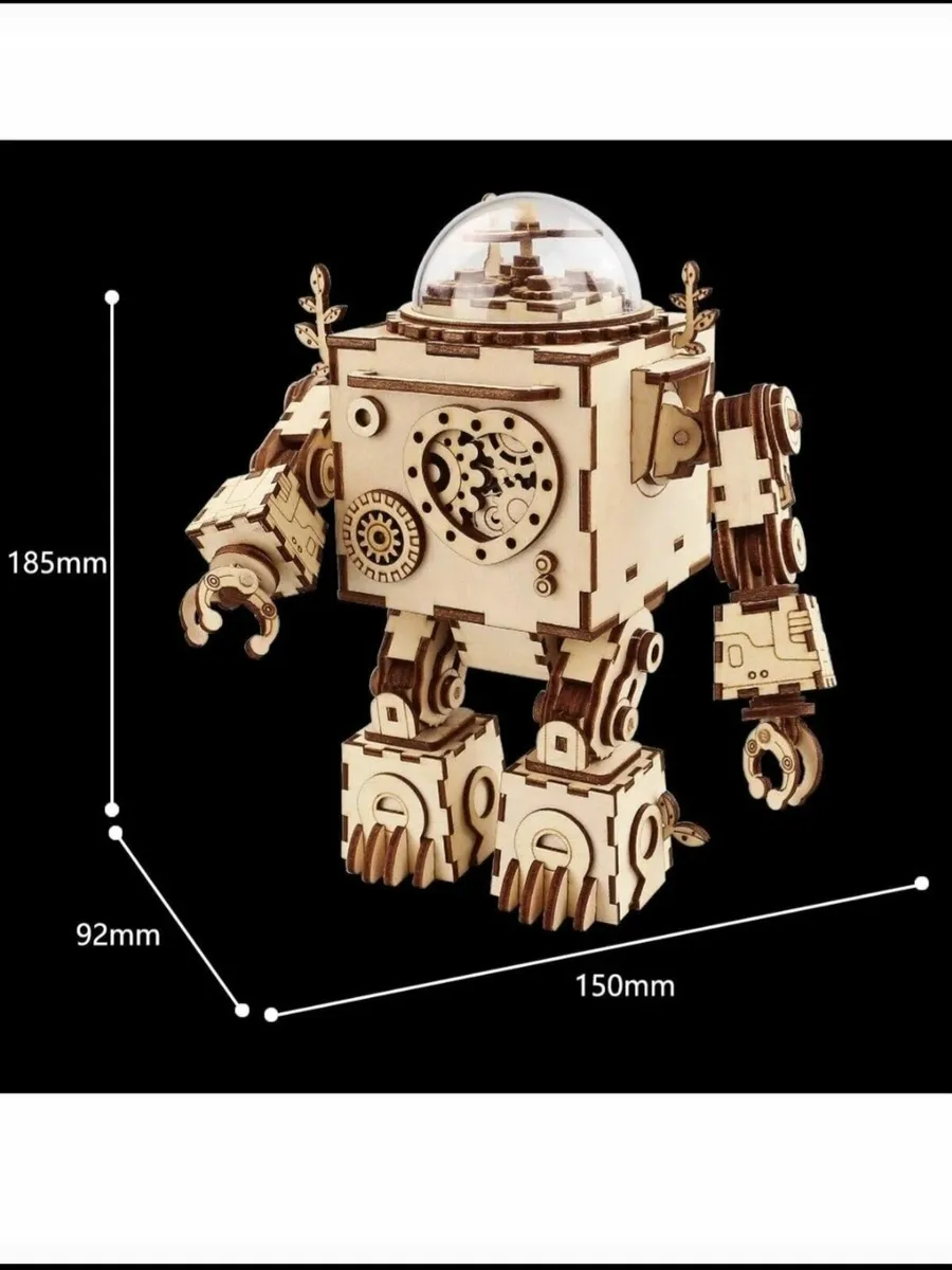 Robotime Orpheus music box jigsaw puzzle New - Image 4