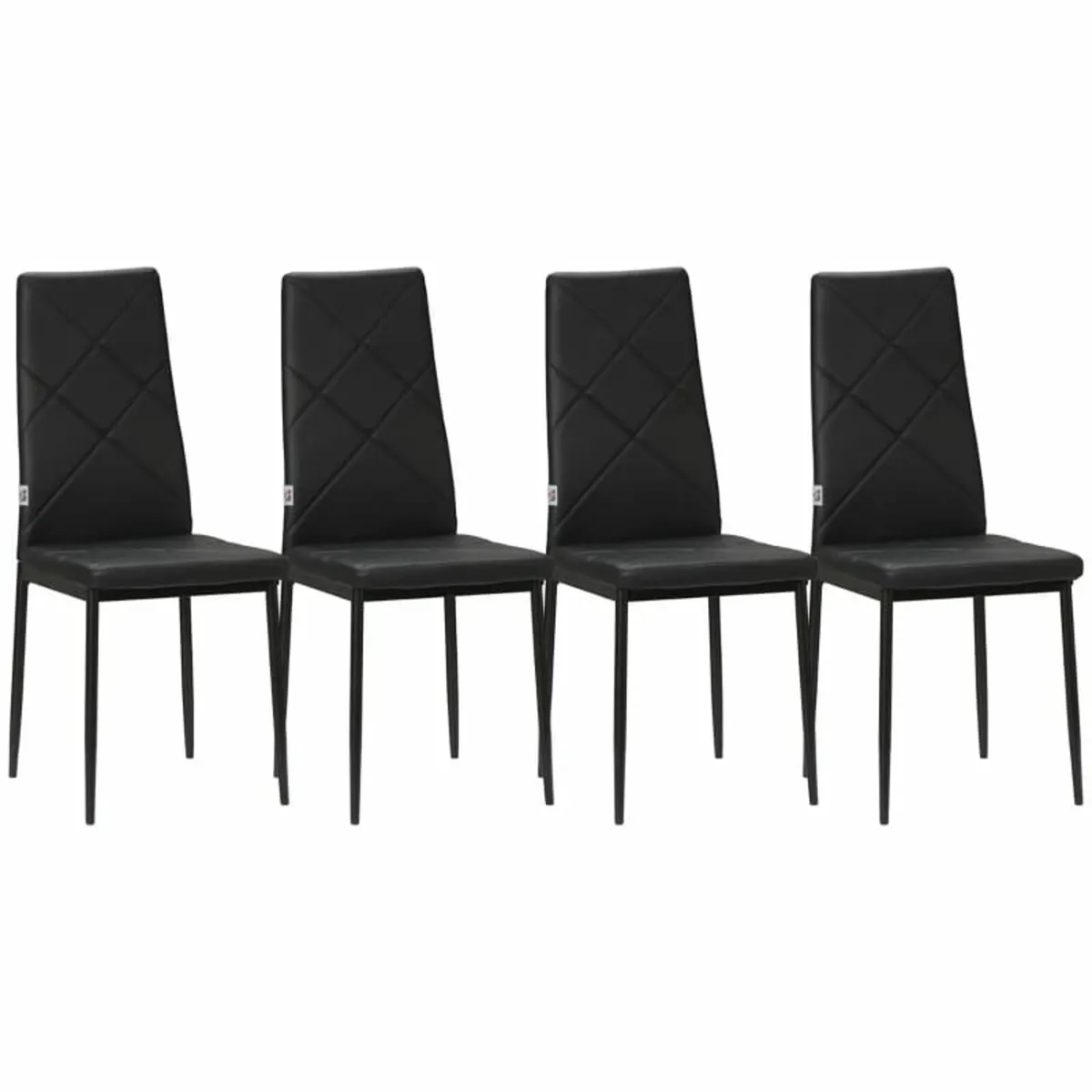 4-Piece Set Chairs Dining Chairs Kitchen Chairs, m - Image 3