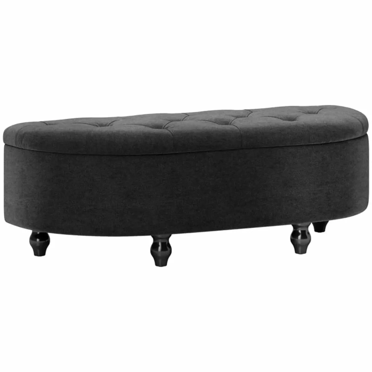 Storage Ottoman, Upholstered Storage Chest, Padded - Image 3