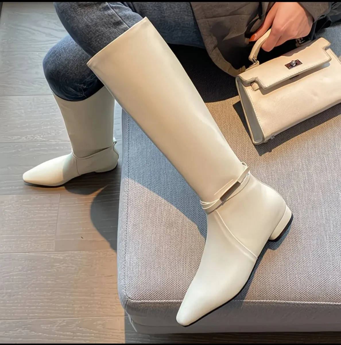 Boots white - Image 2