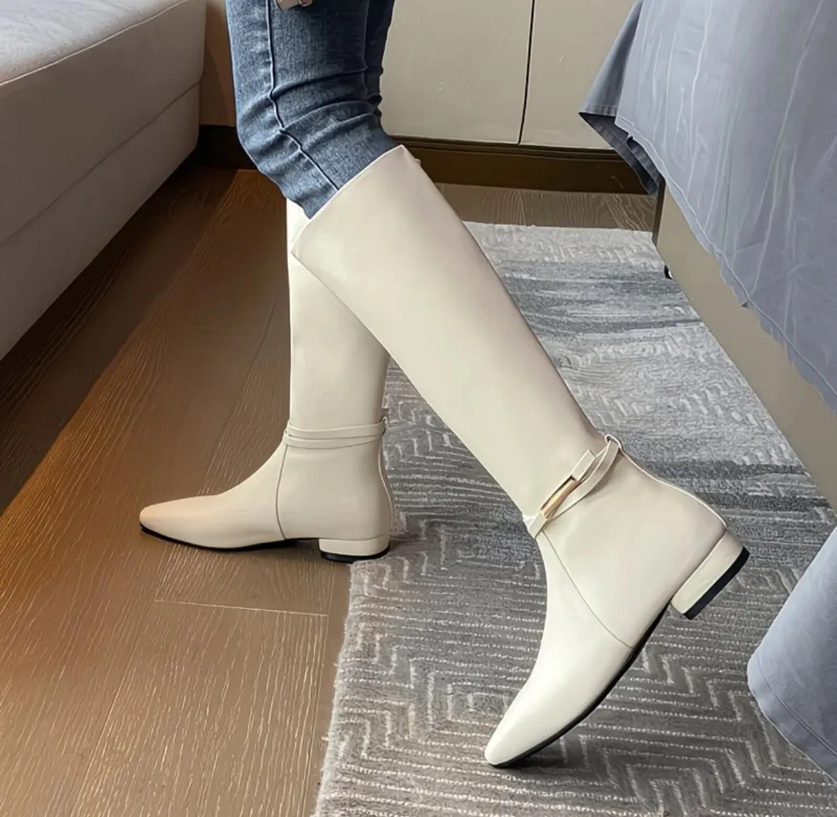 Boots white - Image 3