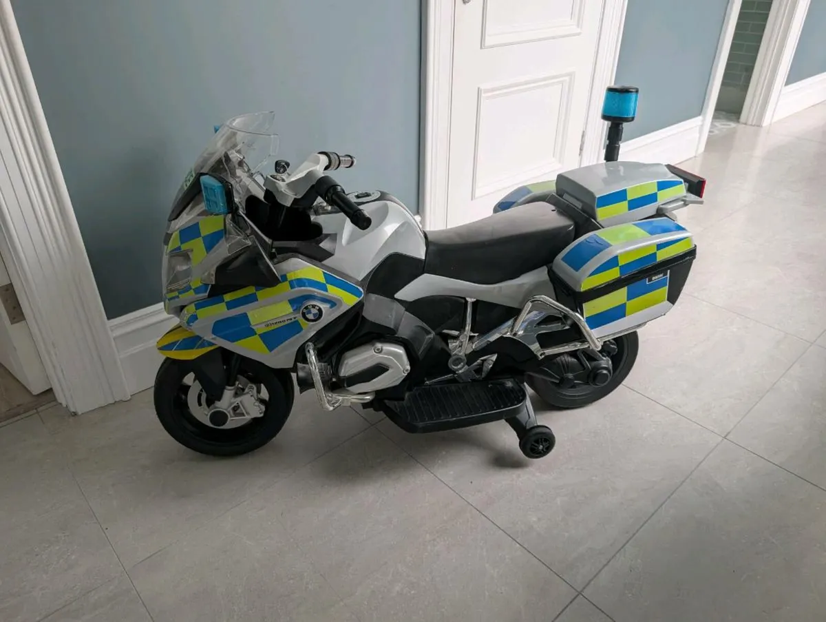 toy electric police bike - Image 2