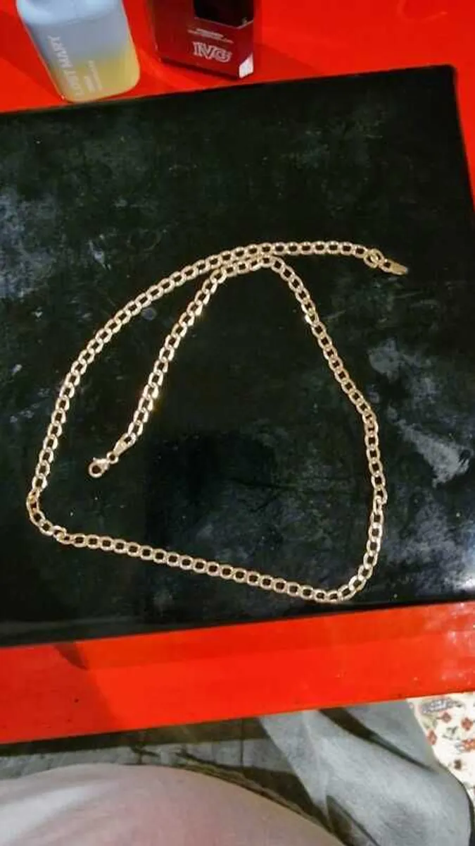 Gold chain 5 grams 14k Italian gold - Image 1