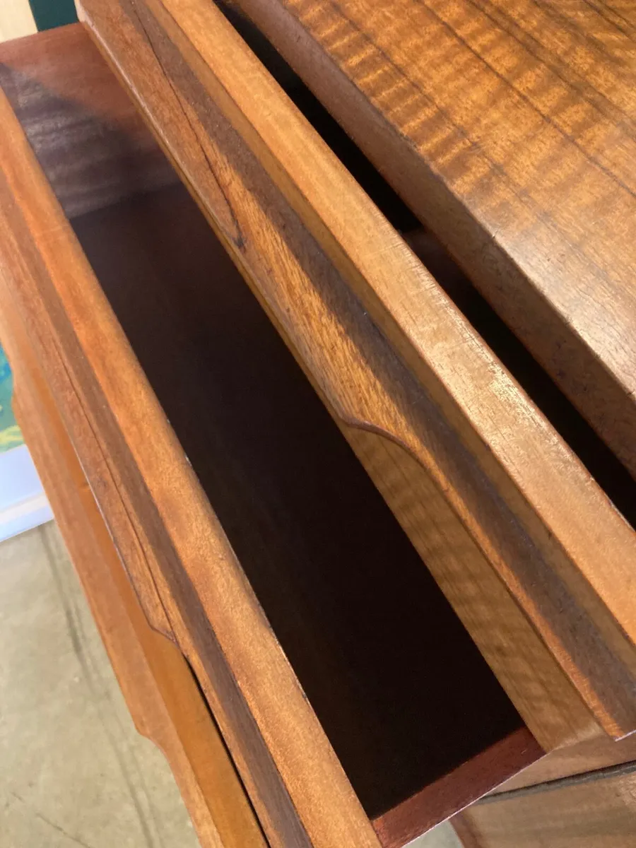 Mid Century Walnut and Teak Sideboard circa 1960s - Image 4