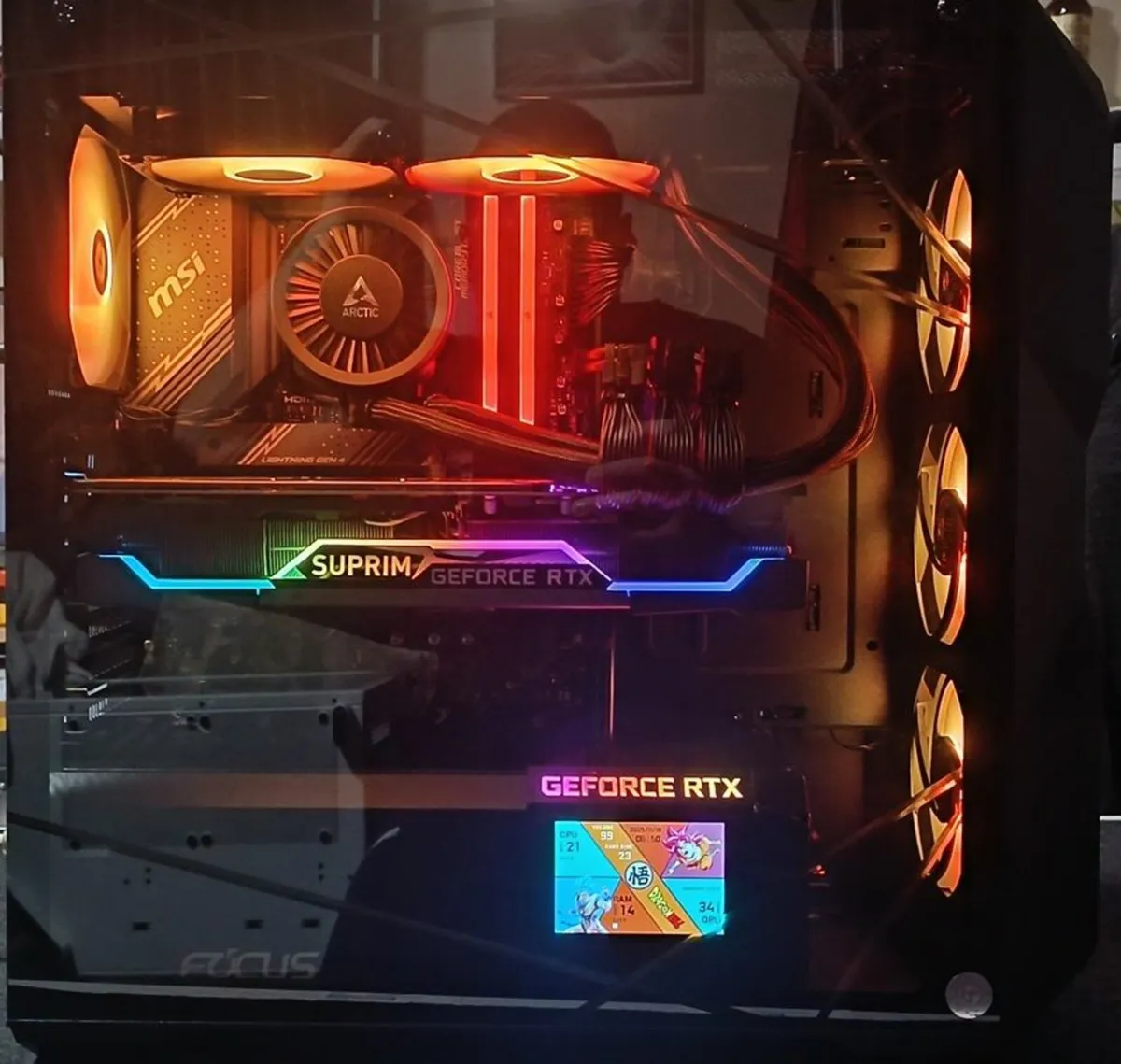 Master MSI i5-12Gen RTX 3080 Suprim Gaming PC - Image 3