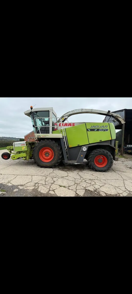 Claas jaguar 870 2006 speedstar