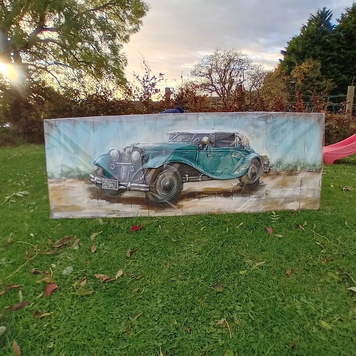 Extra Large 3D Wooden Wall Plaque - Image 4