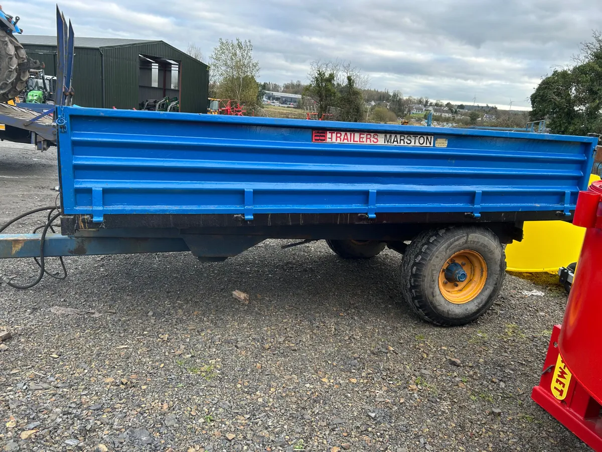 Marston 12x7 Tipping Trailer - Image 2