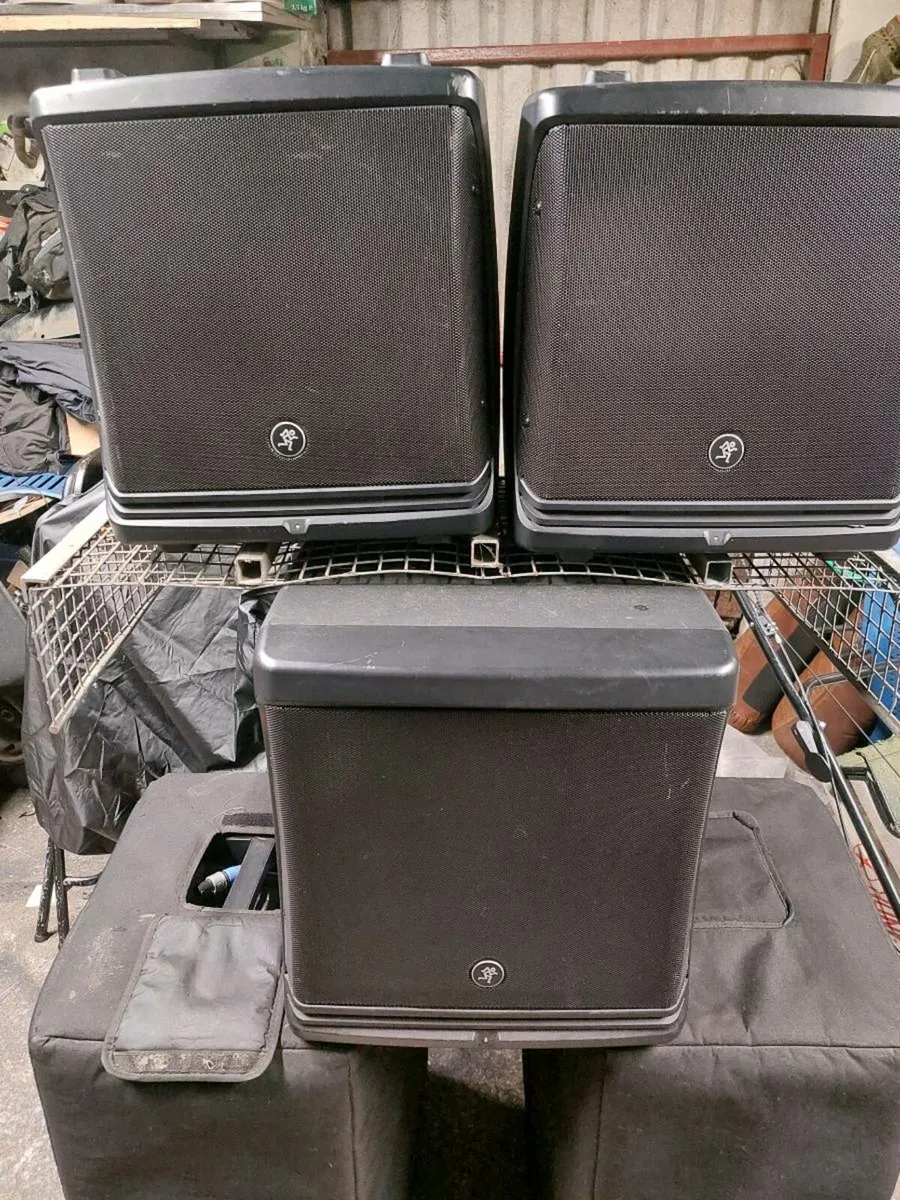 Makie dlm powered  sound  system