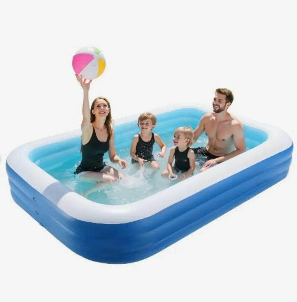 Inflatable Pool, 3000 x 1702 x 508mm Large - Image 1