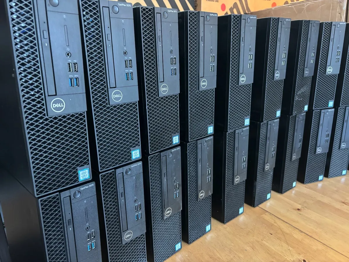 Dell Optiplex 3070 Hexa Core i5 PC's-16Gb-Win 11 P - Image 1