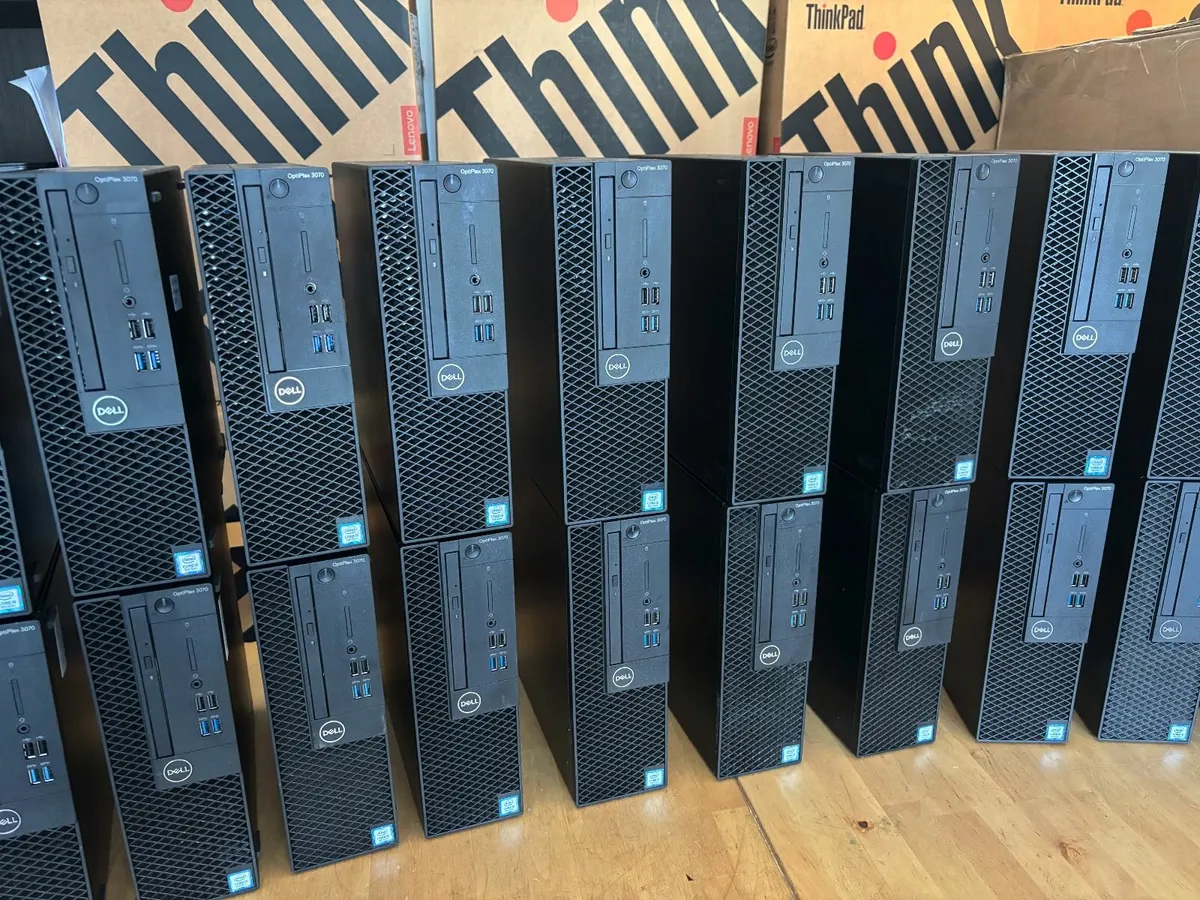 Dell Optiplex 3070 Hexa Core i5 PC's-16Gb-Win 11 P - Image 2