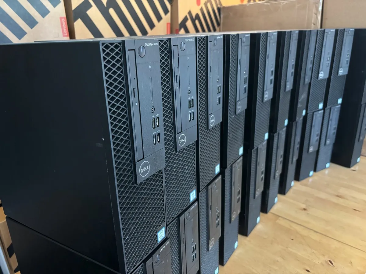 Dell Optiplex 3070 Hexa Core i5 PC's-16Gb-Win 11 P - Image 3