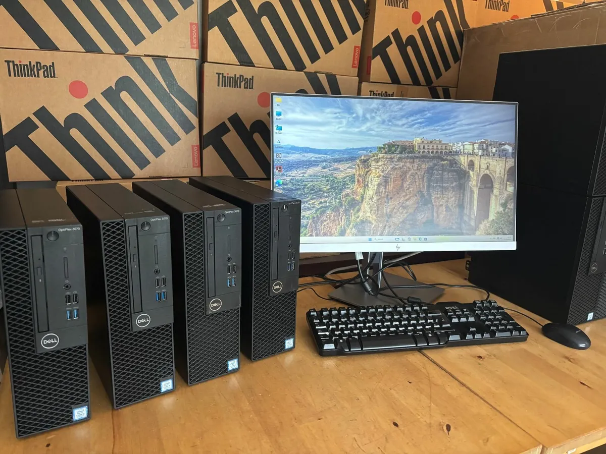 Dell Optiplex 3070 Hexa Core i5 PC's-16Gb-Win 11 P - Image 4