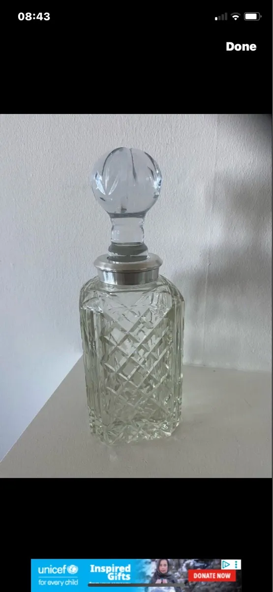 Heavy Crystal Decanter - Image 1