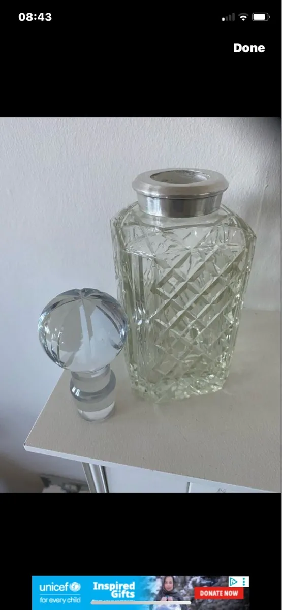 Heavy Crystal Decanter - Image 3
