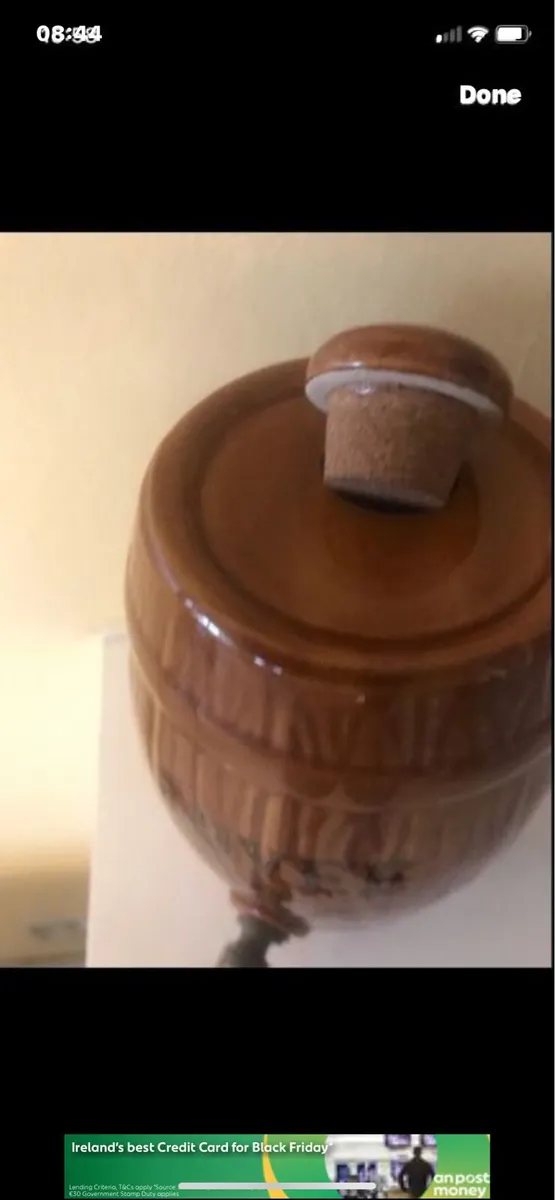 Ceramic Drinks Barrel - Image 3