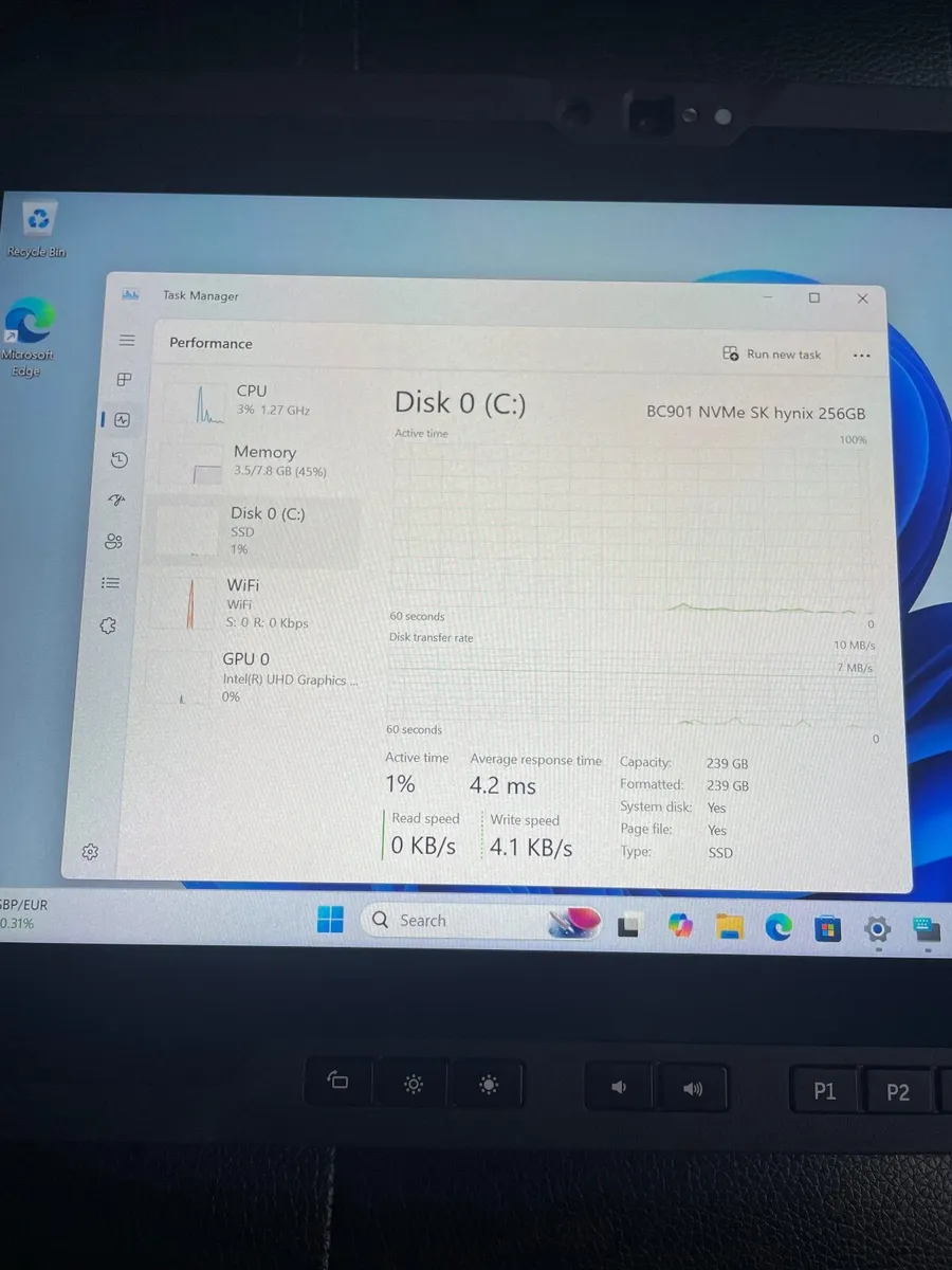 Dell Latitude 7220 Rugged Tablet IP65 - Image 4