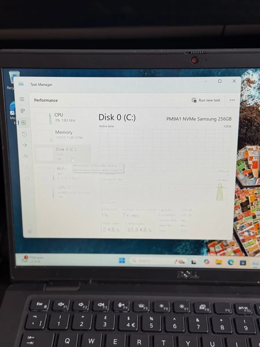 Dell Latitude 7320 Laptop i5/16Gb/256SSD/FHD - Image 4