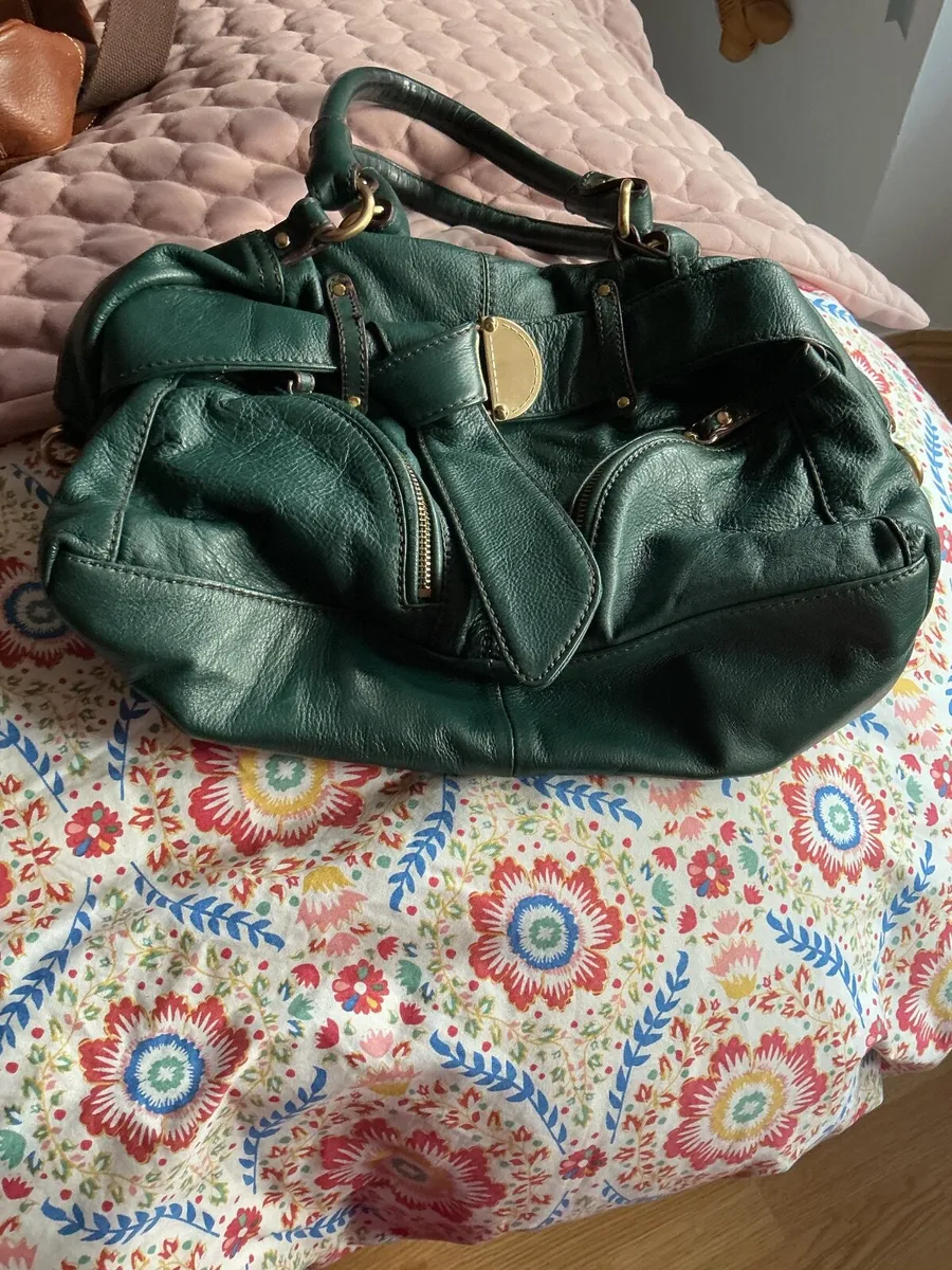 Steve Madden green leather bag perfect condition - Image 2
