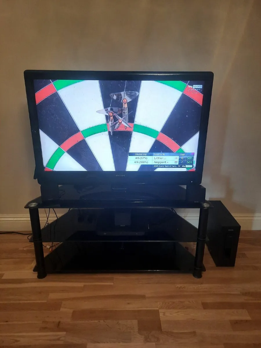 TV & Stand - Image 2