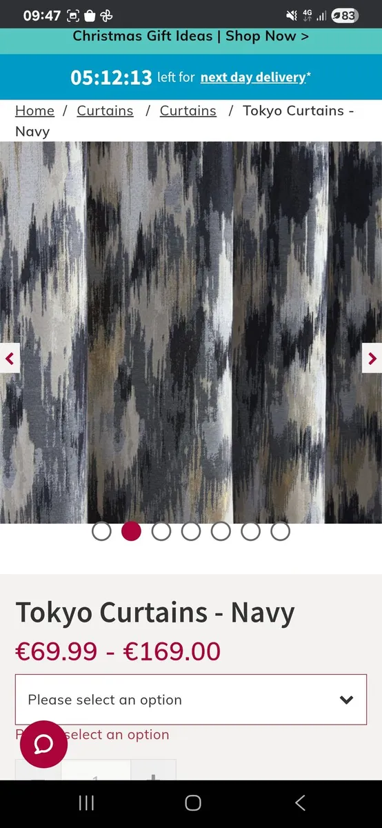 Curtains -Tokyo Homestore N More - Image 1