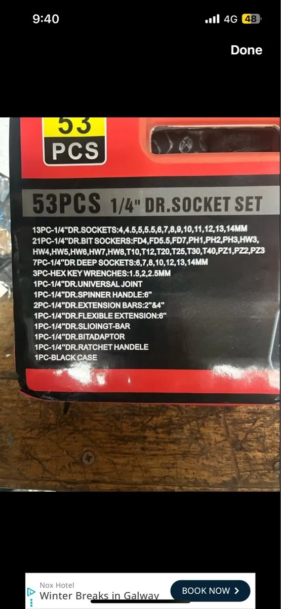 Tool . Socket set - Image 2