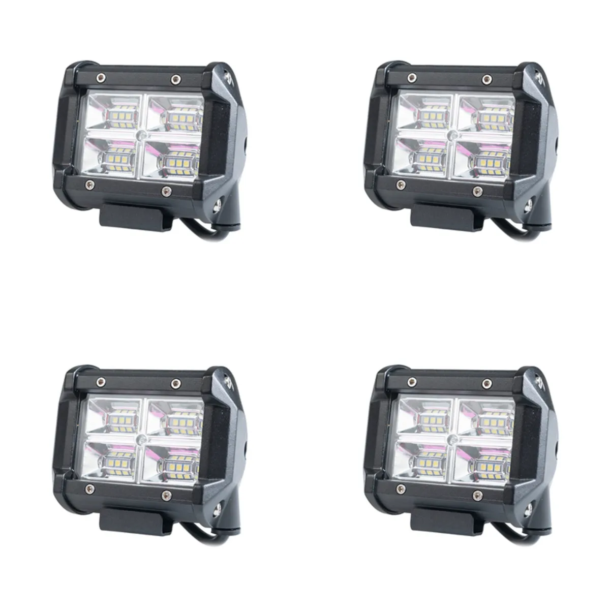 BF €20 OFF Square Spot Light – 12 LED, 4 Pack - Image 1