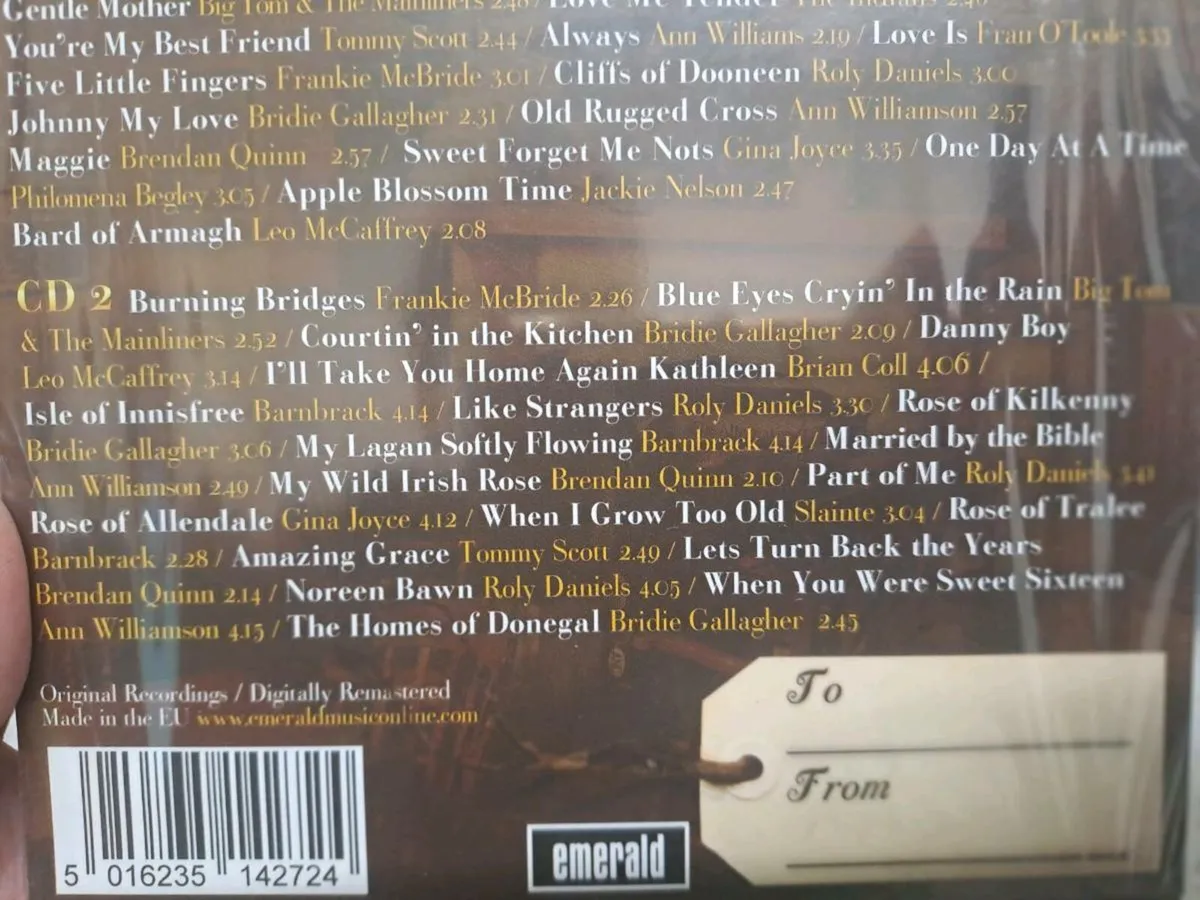 Irish Songs for your Mum & Dad CD - Image 4