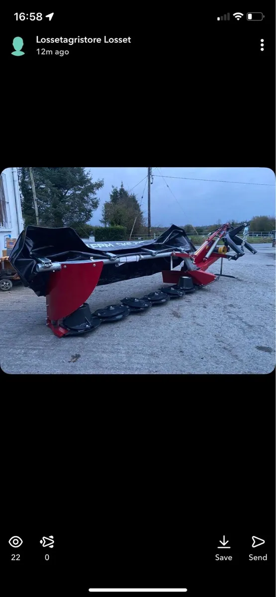 8ft disc mowers others sixes available - Image 2