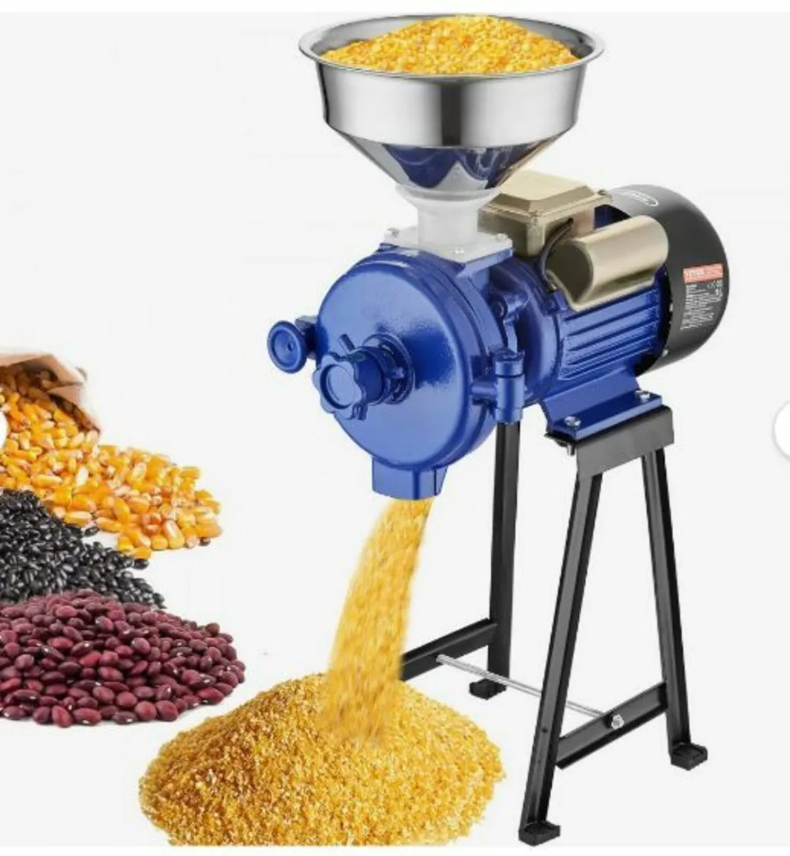 Electric Grain Mill Grinder, 3000W Spice Grinders - Image 1