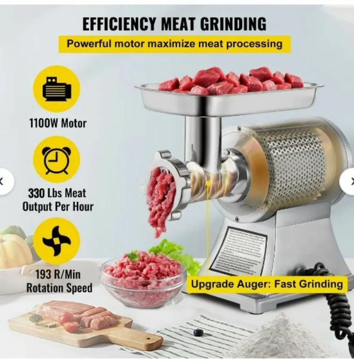 8500W Commercial Stainless Steel - Image 2