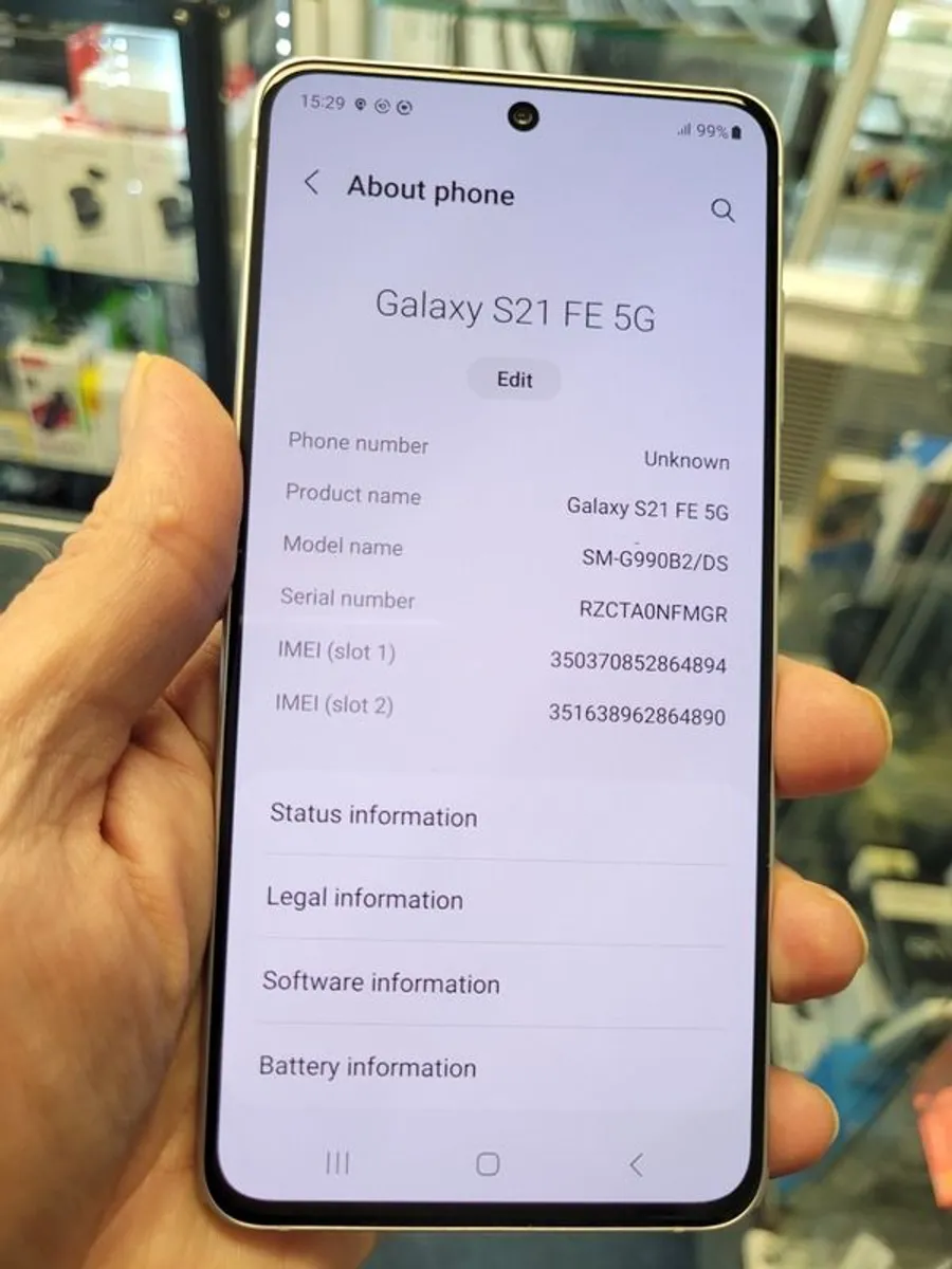 Samsung S21 FE 5G 128GB Dual Sim Unlocked - Image 4