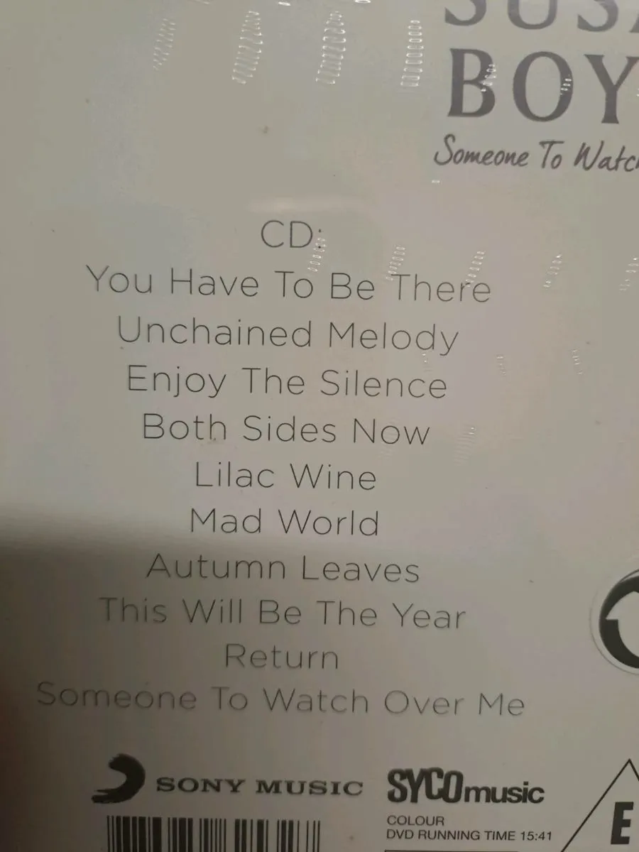 Susan Boyle CD and DVD - Image 3