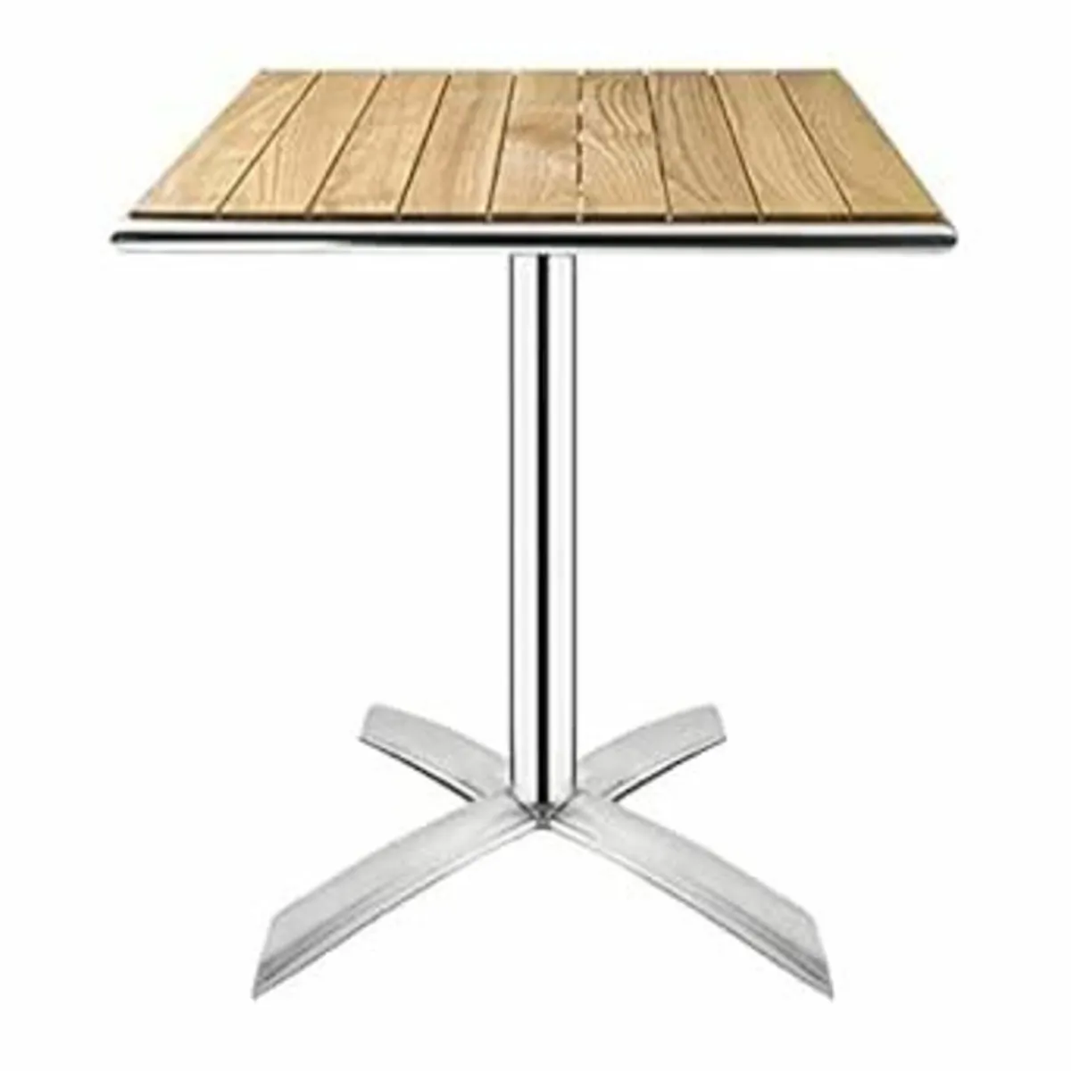 Bistro Dining Flip Top Square Table in Ash Wood - Image 2