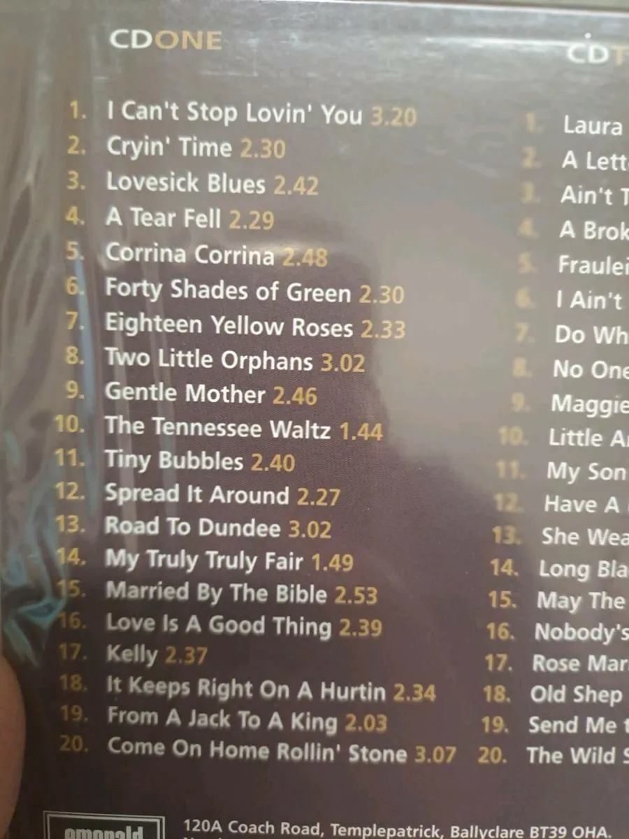 Sydney Devine CD boxset - Image 3