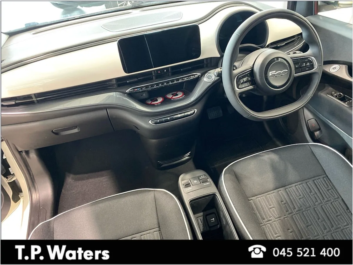 Fiat 500e ICON - 42KWH - NEARLY NEW - FREE HOME CH - Image 2