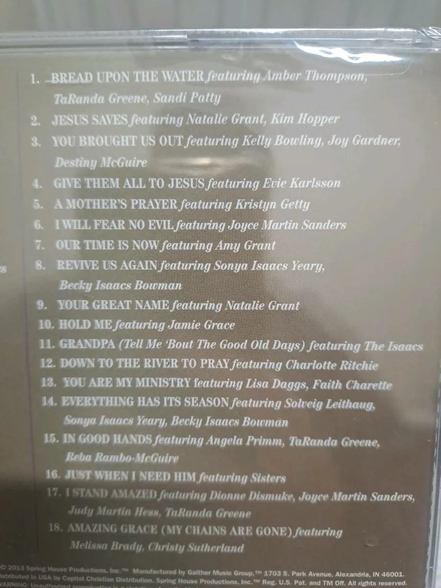 Bill & Gloria Gaither cd - Image 2