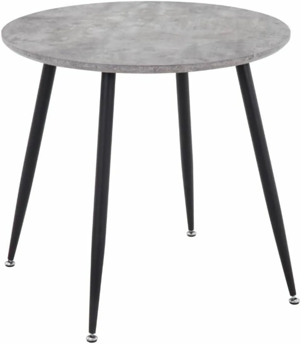 Round Dining Table 80cm Kitchen office(Table only) - Image 3