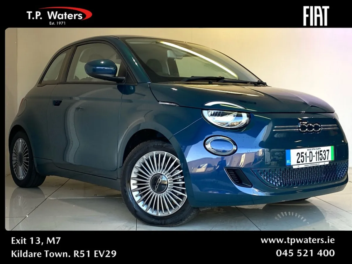 Fiat 500e ICON - 42KWH - NEARLY NEW - FREE HOME CH - Image 3