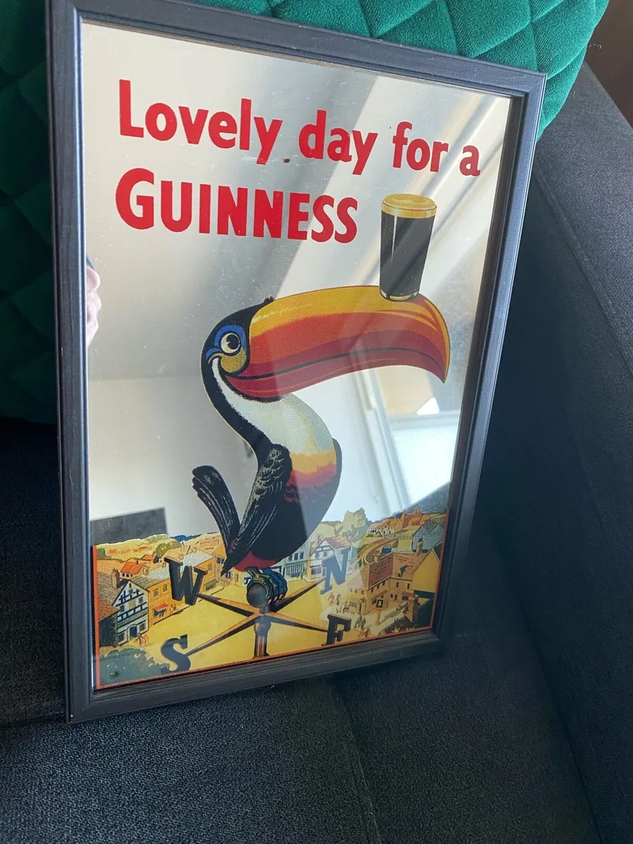 Mirror Guinness picture - Image 1