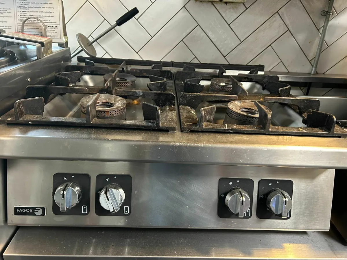 Fagor Commercial 900 Series Gas 4 Burner - Image 1