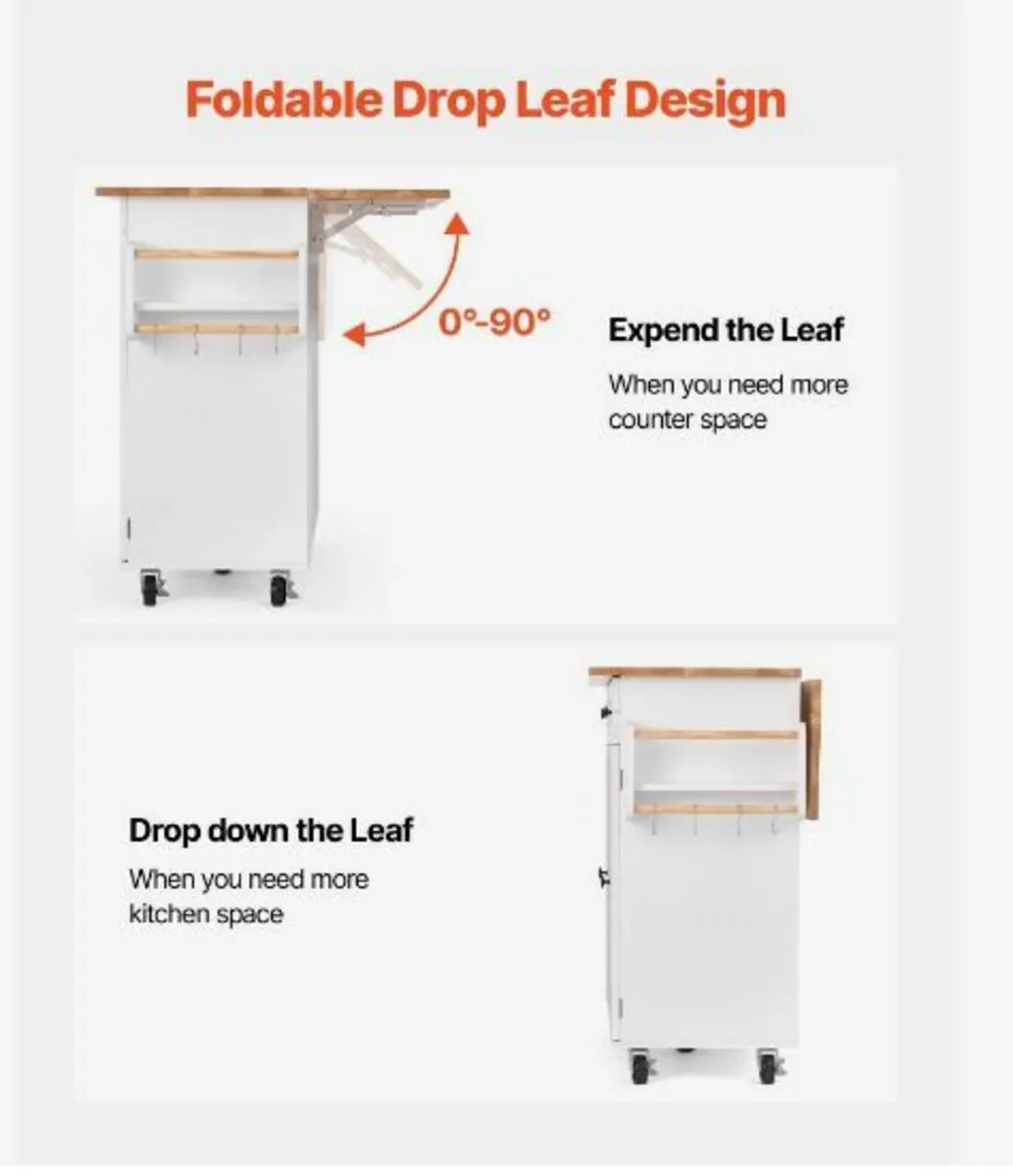 Kitchen Island Cart - Image 2